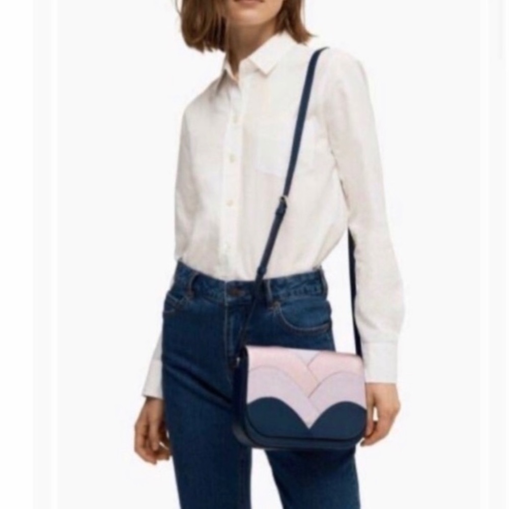 Nadine Patchwork Medium Flap Shoulder Bag - image 4